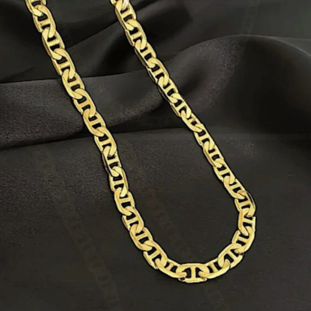 18K GOLD PLATED MARINER UNISEX NECKLACE